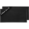 1/2pcs Anti-slip PVC Cup Mat Bar Mat Rubber Coffee Bar Mats Waterproof Heat Resistant Drain Mat for Bar Cafe Mat 30*15CM