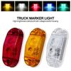 Auto LKW LED Seitenmarkierungsleuchten Externe Quadratische Lichter Warn-Rücklicht Auto Anhänger LKW LKW Begrenzungsleuchten 12-36V