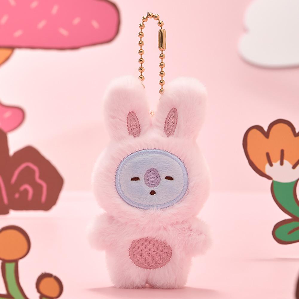 BT21 KOYA K-Rabbit Flat Plush Doll Keychain