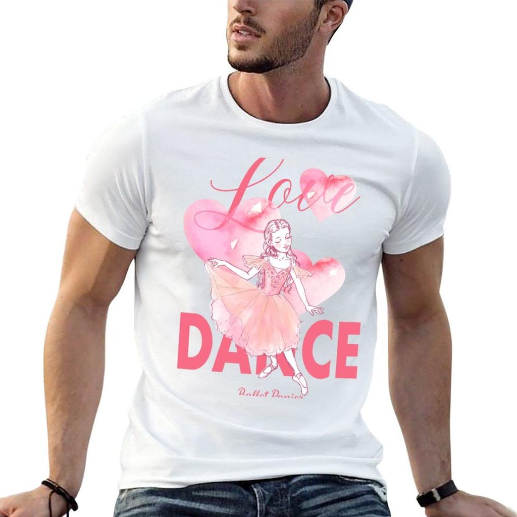 Love Dance Cuteness Tshirt Unisex T Shirt Cotton High Quality T Shirt Unisex Casual T Shirts For Unisex Cotton Funny Tshirt