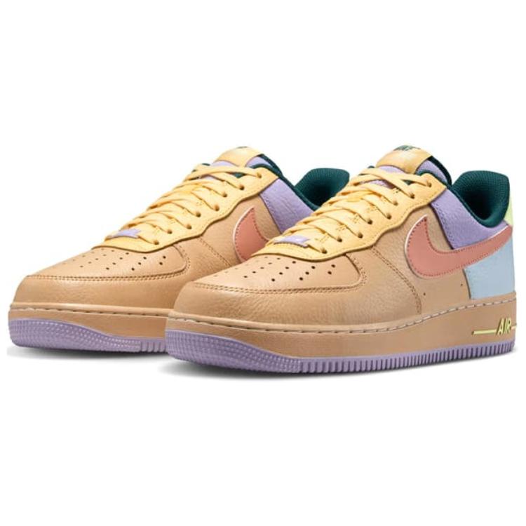 Nike Air Force 1 Low '07 Sesame Hydrangeas Soft Yellow Apricot Agate Sneakers IB4493-252