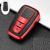 SANRILY Toyota Smart Key Case Key Cover Key Protection Key Holder New Crown 50 Series Prius 70 Camry Land Cruiser Prado 150 Late Model Specially