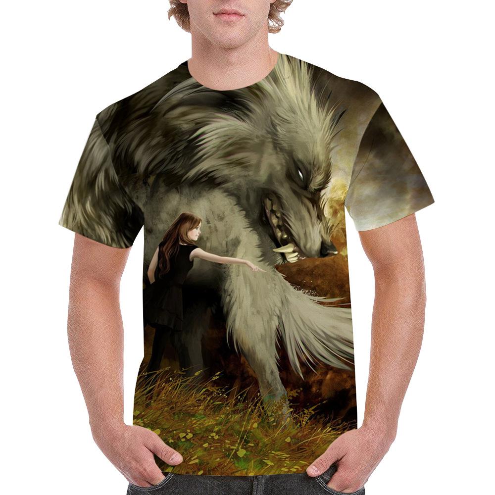 Cat Cute Pattern Men Summer Sportwear T-shirts O Neck Short Sleeve 3d Printed T Shirt Casual Breathable Tops