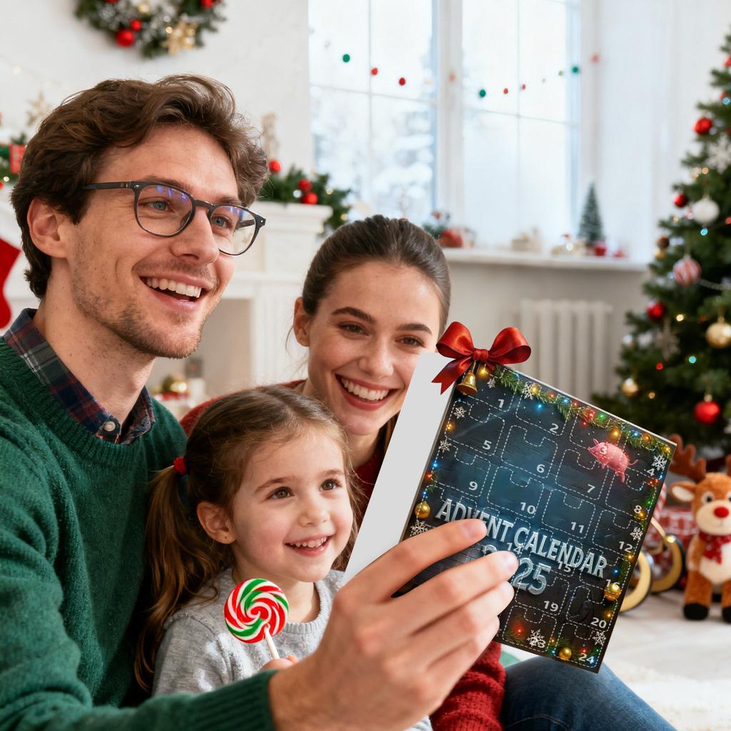 2D Adventní kalendář obsahuje 24 adventních kalendářů, odpočítávací kalendář a překvapivé sběratelské předměty.