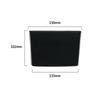 For VW Golf 6 MK6 2010 2011 2012 2013 Piano Black Car Interior Center Console Gear Shift Panel Frame Ashtray Box Cover Trim