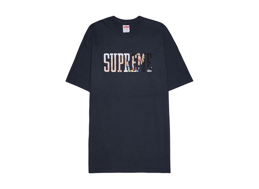 Supreme Tera Patrick Tee Navy L