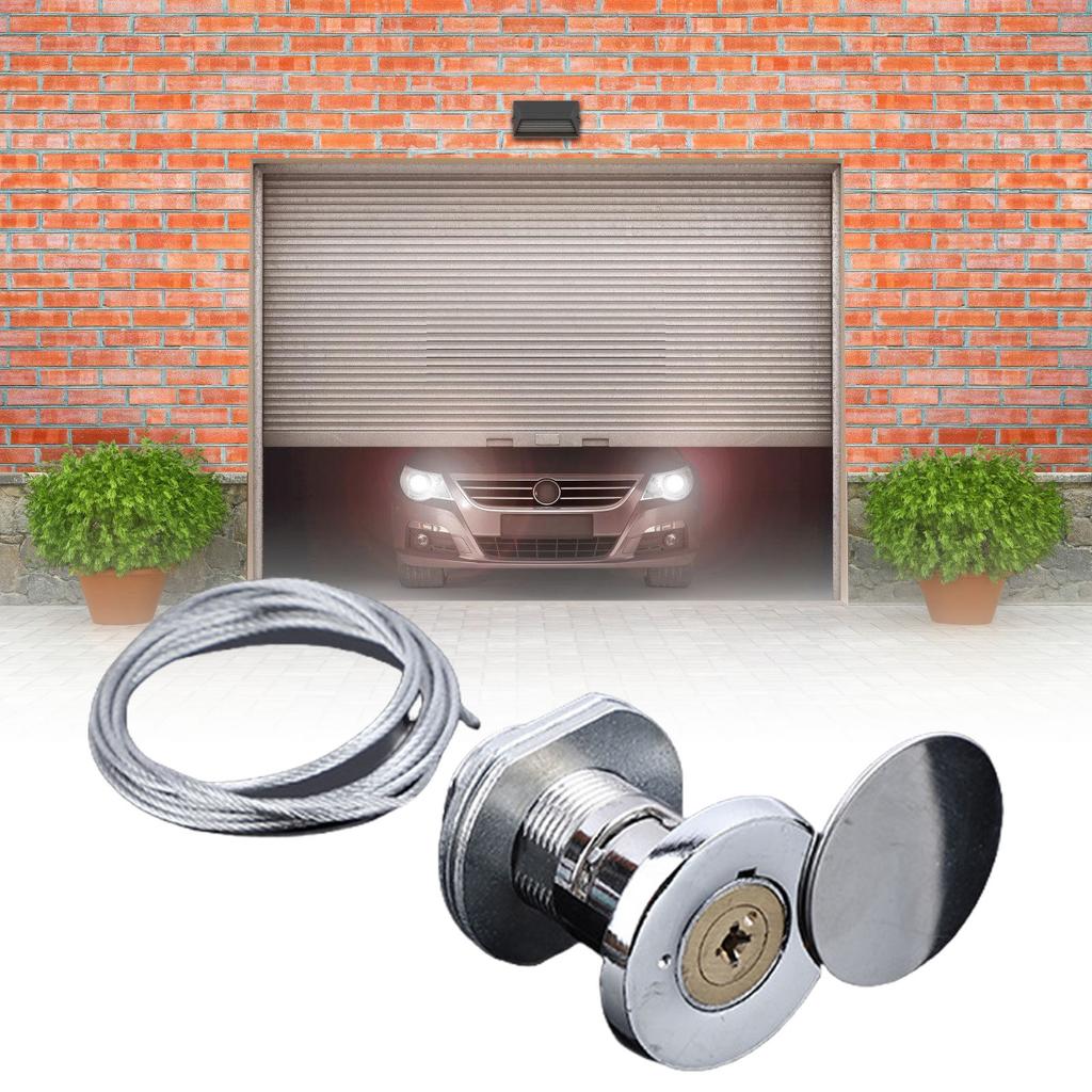 Garage Door T Handle Lock with Keys Weatherproof Garage Door Replacement Lock Camper Shell Locks and Keys Enduring