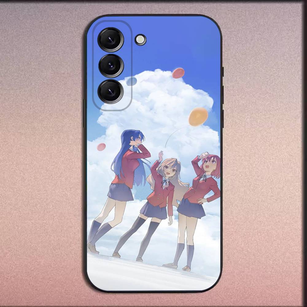 T-Taiga Toradora Aisaka Phone Case For Samsung Galaxy A20,A21s,A22,A31,A32,A52,A53,A72,73,A80 Soft Black Cover