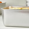 Stainless Steel Lunch Box with Lid Airtight Square Bento Box for Meal Prep Lunch Refrigerator Stackable Oven Safe Food Storage Container