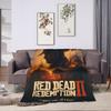 Red Dead Redemption 2  Blankets Quality Soft Warm  Bedding Throws Winter Girls Boys Home Decor Pattern Bedspread