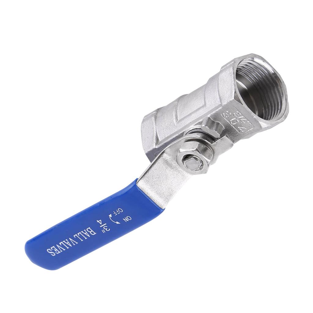 Rustfritt stål 304 sanitær innvendig gjengetankrørkuleventil (34" BSP)