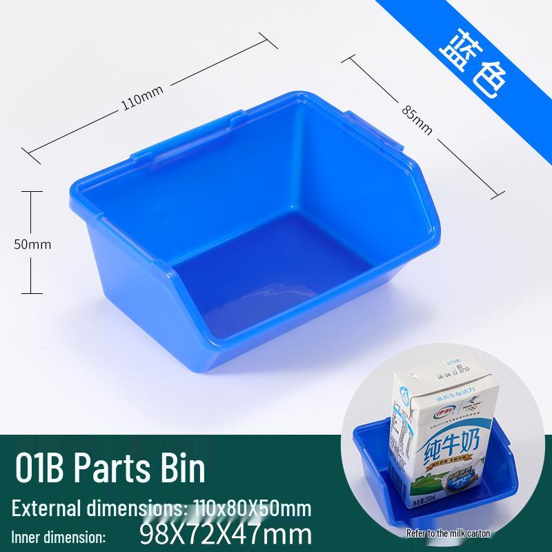 

Утолщенный антистатический пластиковый ящик для компонентов - Черный, Синий, Красный