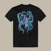 Glänzendes Oktopus-T-Shirt S-3XL