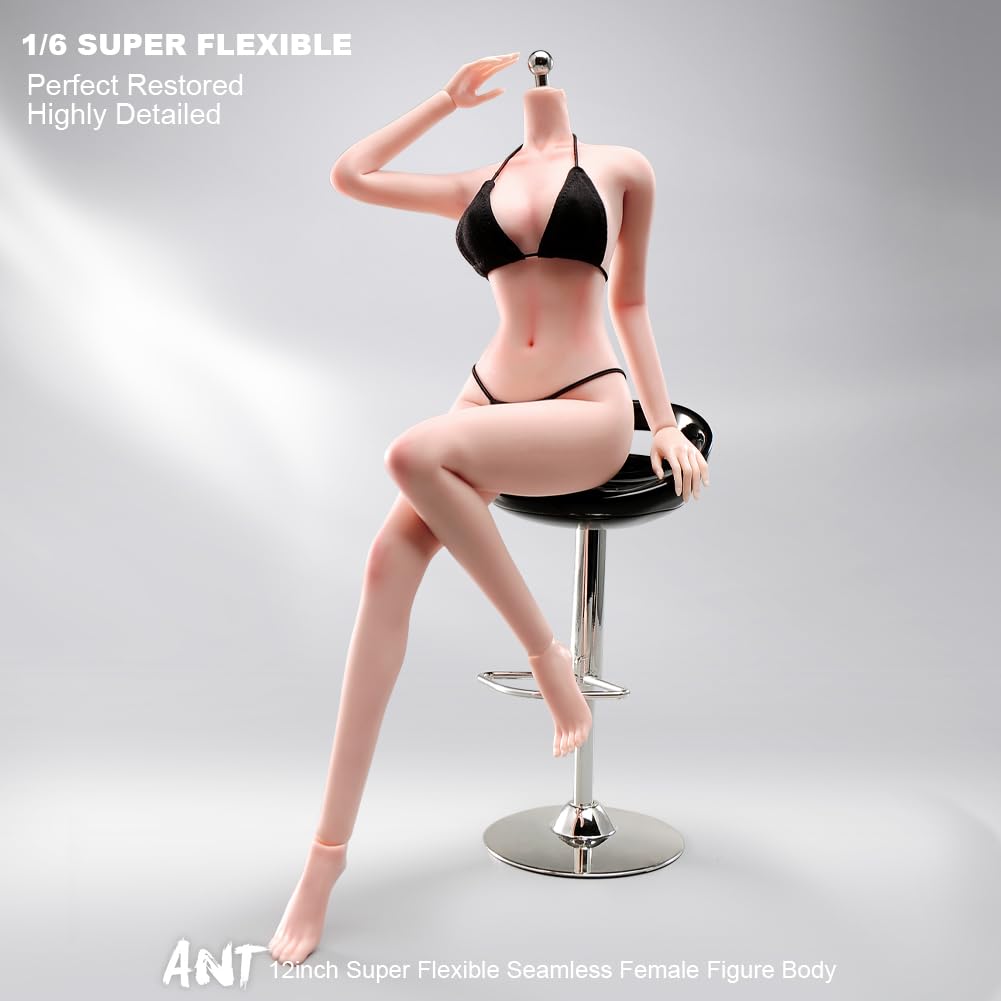 1:6 Proportional Makeup Female Body and Clothing Super Flexible Articulated Figure Qingpu Muscle Seamless Body Big Breasts Hobby Collection