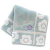MARY QUANT Towel Handkerchief Checkered Pattern 0007 Womens Ladies Hand Approximately 25cm (blue)