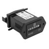 Mechanischer Betriebsstundenzähler DC10 bis 80V Wasserdicht für Motor Generator Boot Motorcross Motor LKW Traktor