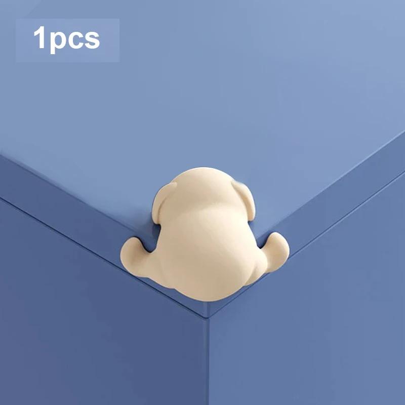 1/2/4pcs Baby Safety Puppy Table Corner Protector Safe Soft Silicone Protection Edge Cover for Furniture for Kids Security