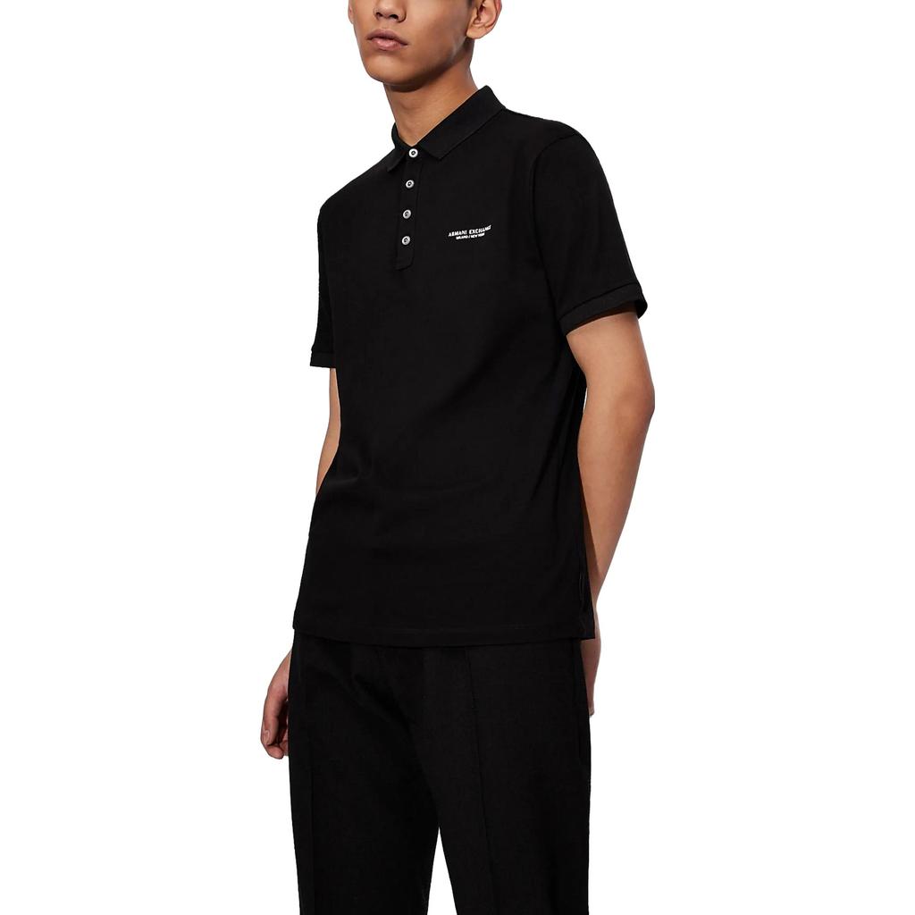 Armani Exchange Logo Print Polo Shirt 8NZF80-Z8H4Z-1200