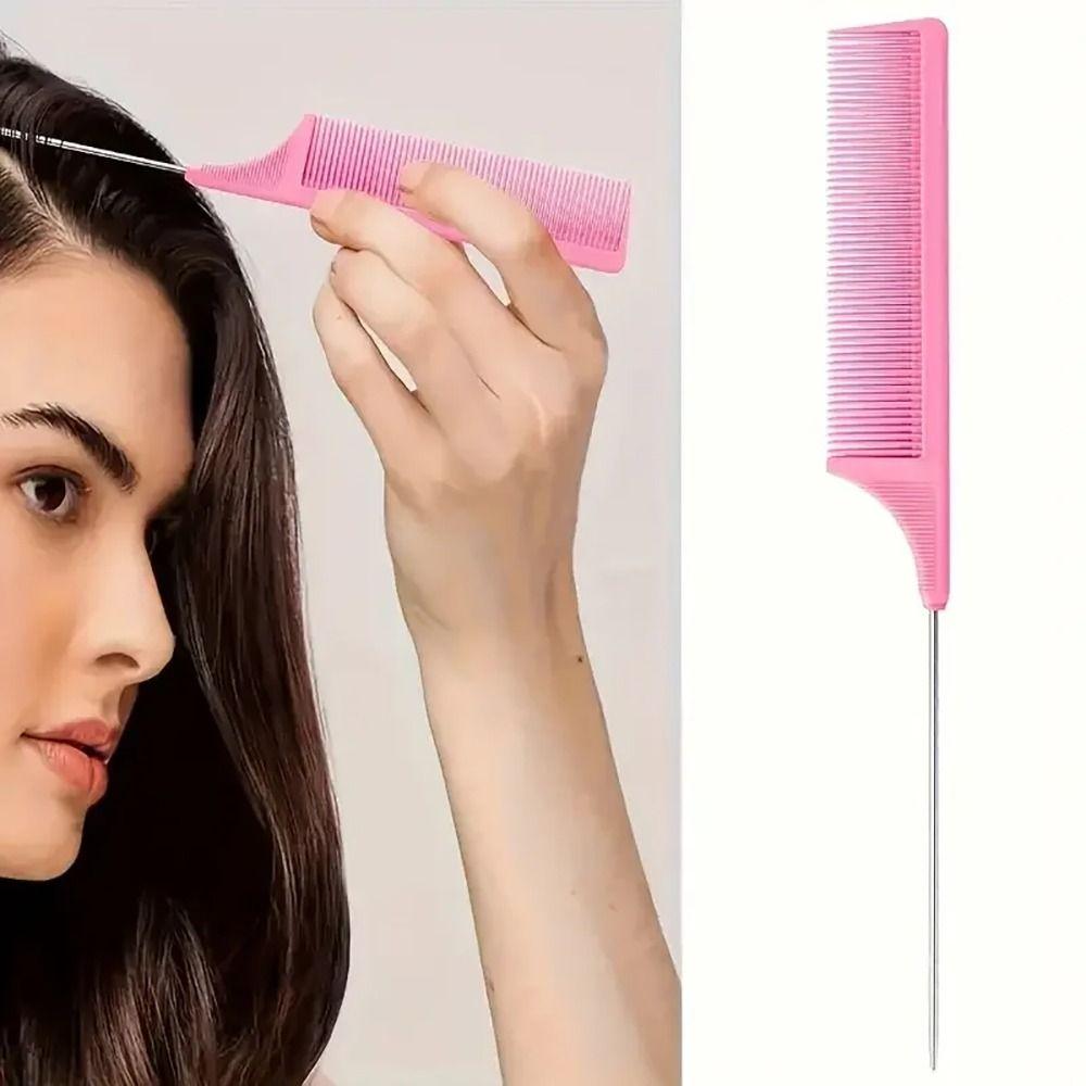 7Pcs/Set Edge Control Hair Brush Set Eyebrow Brush Water Sprayer Styling Set Hairdressing Tool Set