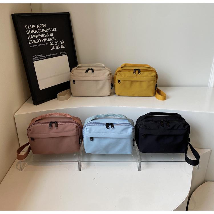 Women's Lightweight Nylon Crossbody Bag - Compact Casual Handbag for Commuting & Going Out