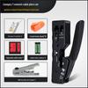 Professional Grade Network Cable Crimping Pliers Set for Cat5, Cat6, Cat7 Connectors