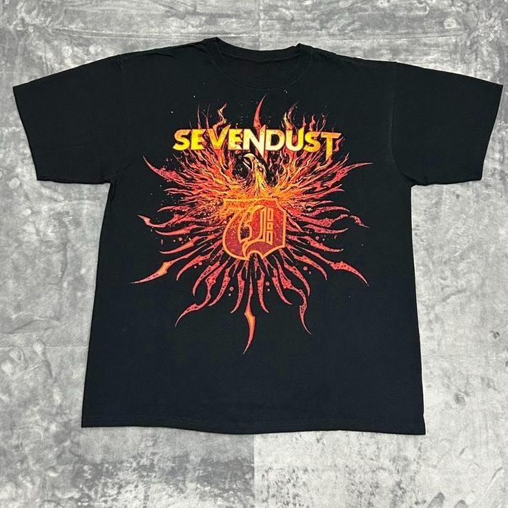 Vintage Sevendust shirt Music Tour Adult Unisex S to 5XL NI483 XL