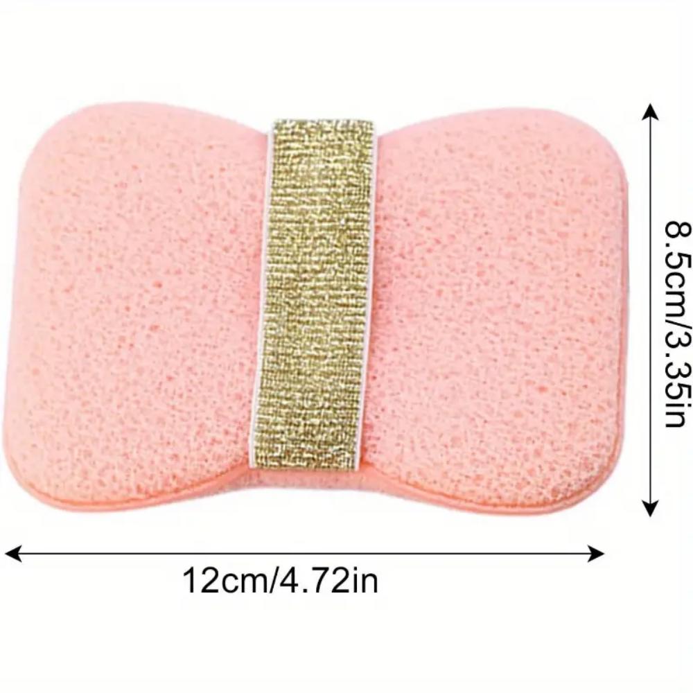 Bath soap sponge, deep cleansing bath tool exfoliating body bath sponge, with soap bag and wristband, unisex bath products
