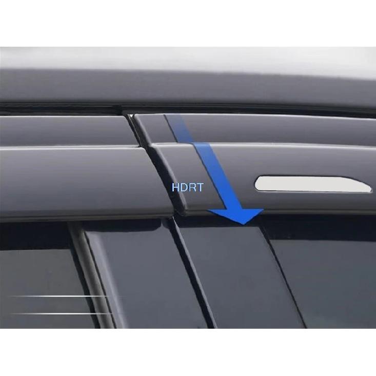 Car Styling Weather Shield Window Visor Deflector For Ford Equator Sport Territory 2022 + Sun Rain Screen Shelter Accessories