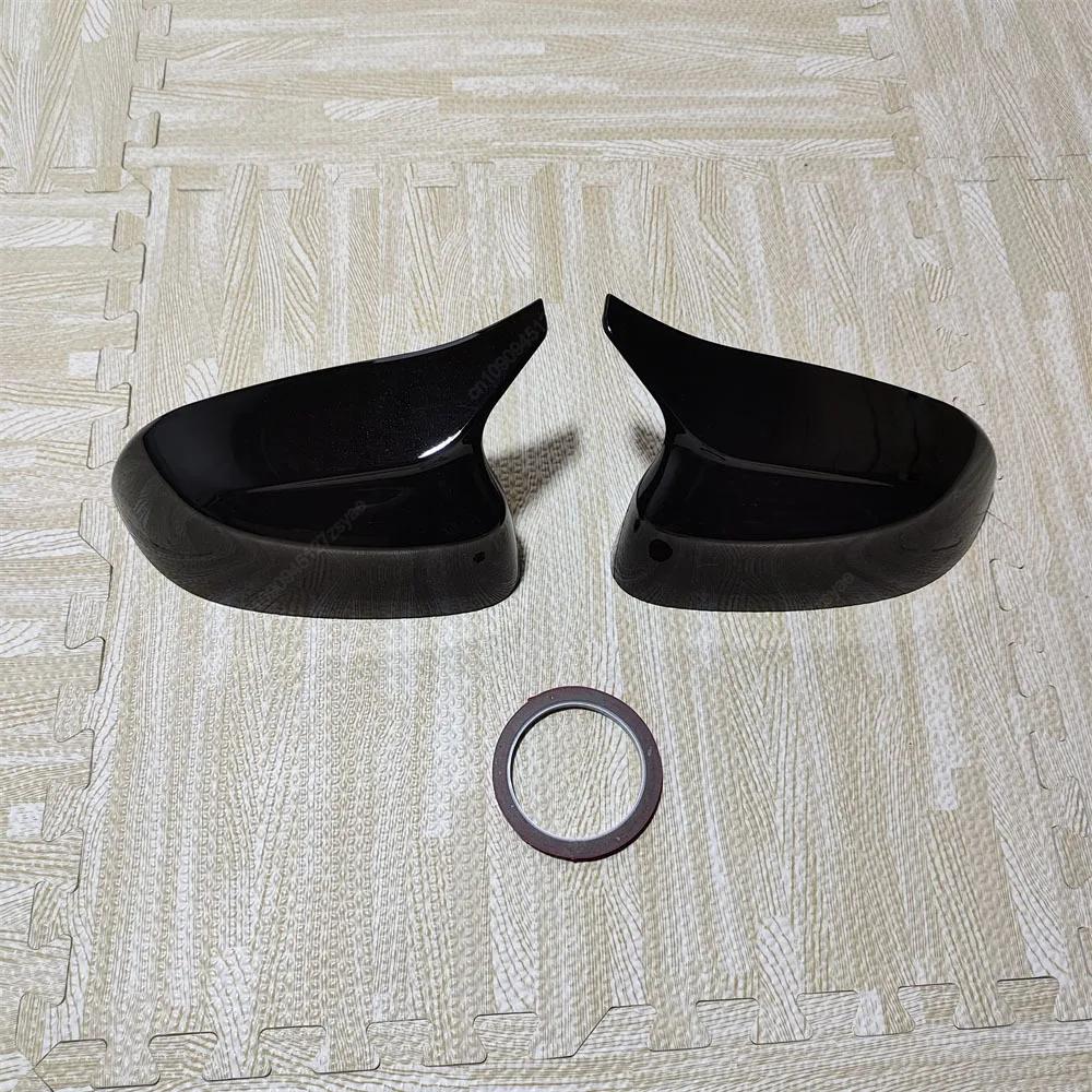 

Auto Car Rear View Side Mirror Cover Trim For BMW X3 G01 X4 G02 X5 G05 X6 G06 X7 G07 G08 2018-2023 M Style Bodykits Black Tuning