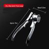 Lilang Large Zinc Alloy Garlic Press & Peeler Set
