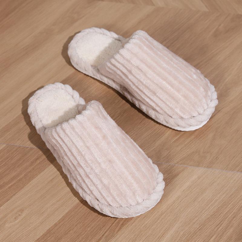 

Cotton slippers women s winter baotou home home can wear thick bottom household indoor down cloth warm cotton mop 36-37