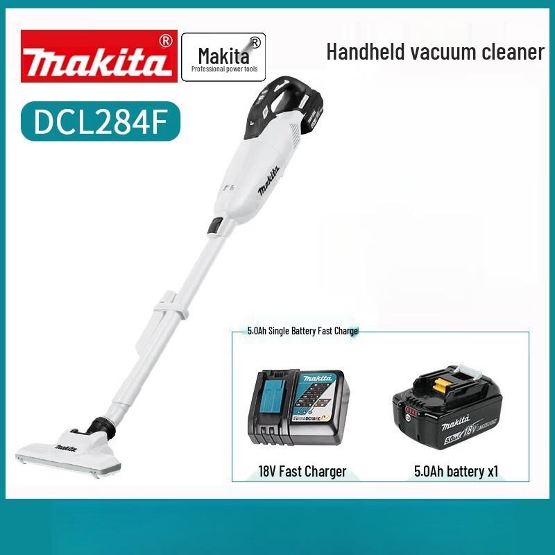Makita DCL284FRTW Cordless Handheld Vacuum Cleaner CN plug (adapter included)