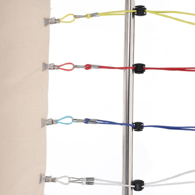 Pack of Colorful Clip And Rope Pack Multicolor Clamps And String For Sewing Projects Classroom Activity Office Tasks