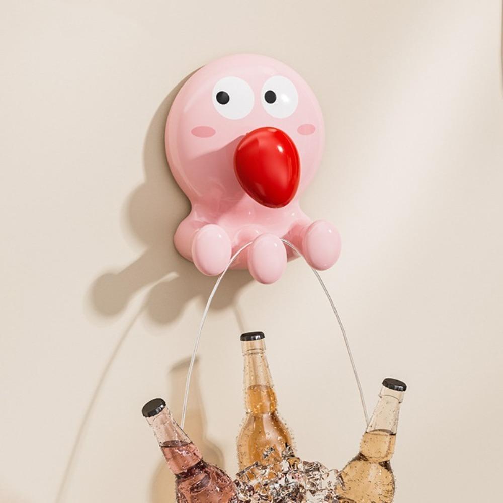 

2/3pcs Cartoon Towel Storage Hooks Strong Load-bearing Hanging Hanger Home 2Pcs-Coffee