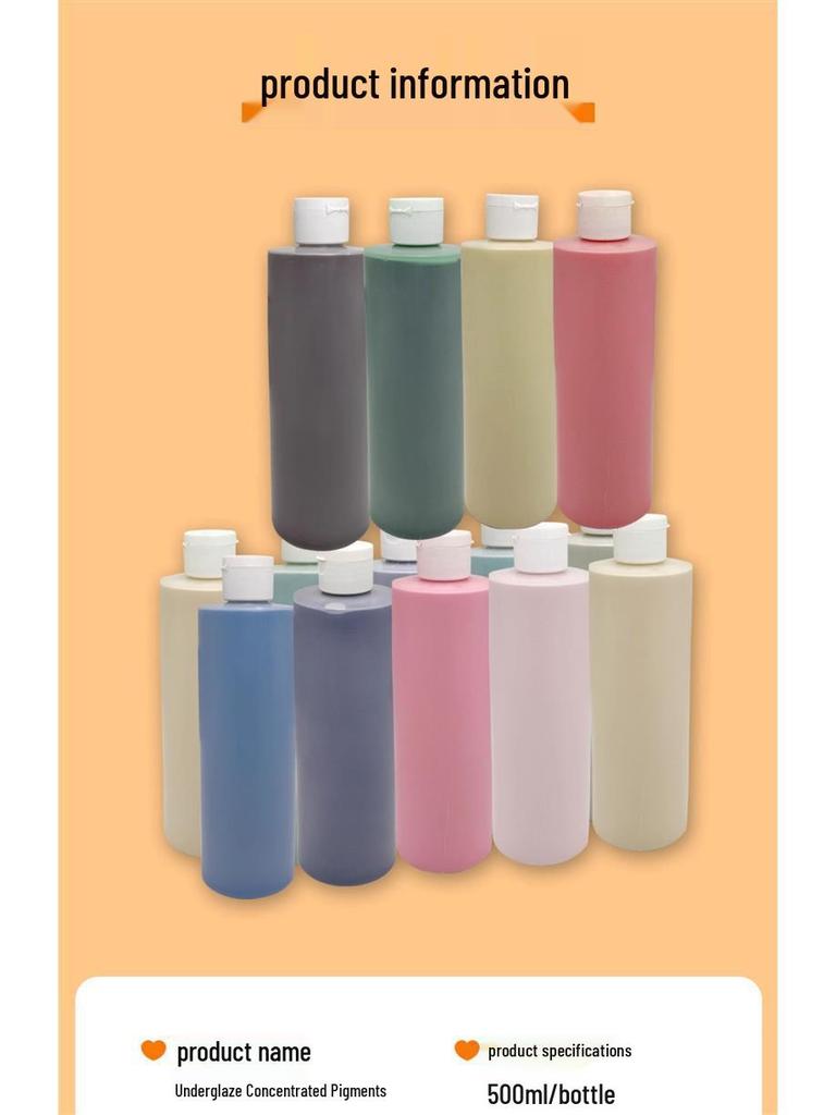 Konzentrierte wasserbasierte Keramik-Unterglasurpigmente für DIY- & Studentenprojekte