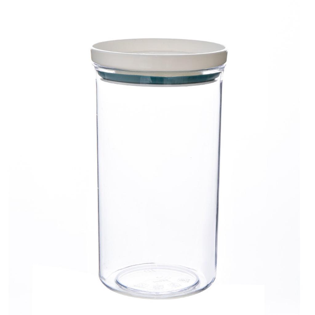 Plastic Airtight Food Container Sealing Storage Canister With Lid Cereal Seasoning Jar Sealed Flour Tank Kitchen Supply