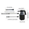 Plastic Rechargeable Electric Sprayer With 2L Large Tanks Suitable For Home Gardening And Landscaping Needs Precise Watering