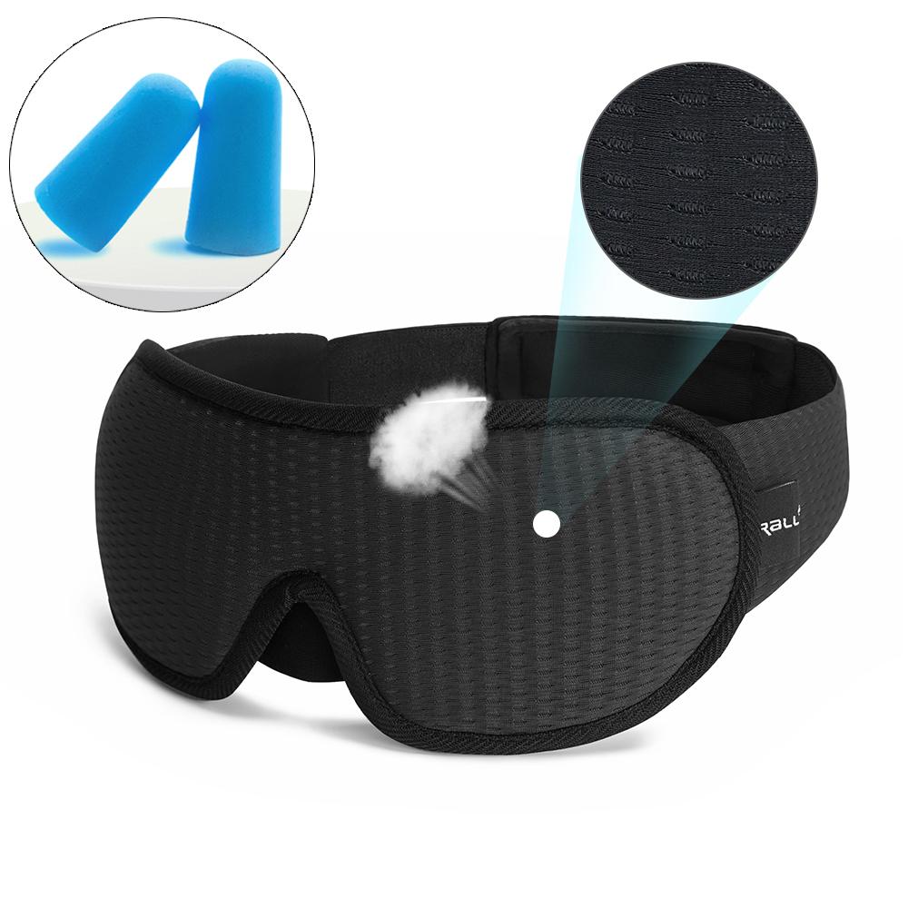 3D Sleeping Eye Mask Block Out Light Soft Padded Travel Shade Cover Rest Relax Sleeping Blindfold Eye Cover Sleep Mask Eyepatch