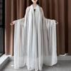 Extra Large Size Shawl Solid Color Scarf Women's Fashion Scarf Chiffon Dance Scarf Sunscreen Beach Towel, Max. Size Is 3*1.5m (±5-10cm Errors)