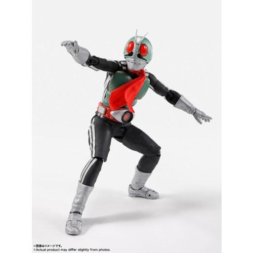 TAMASHII NATIONS S.H.Figuarts (Real Bone Carving Technique) Kamen Rider New No. 1 Glorious Showa Rider Edition (First Press Limited Edition Base Inclu
