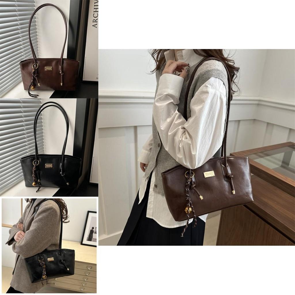 Fashionable High-quality Pu Leather Tote Bag For Daily Use With Double Shoulder Straps