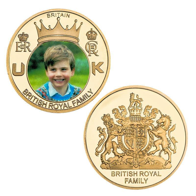 

Royal commemorative medal, commemorative coins around the British royal family, metal crafts, collectible coins, gift box set