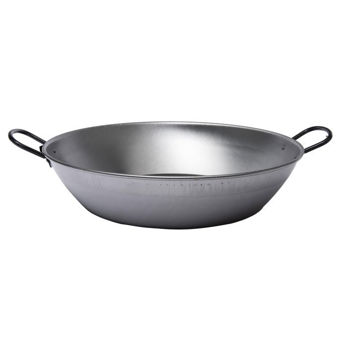 Plat À Paella Haut En Métal Ø 50 Cm