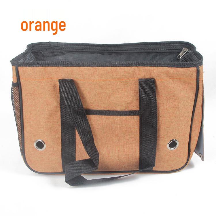 

Портативная дорожная сумка для питомцев с шторкой для собак и кошек S - 39*17*27cm, up to 5 jin