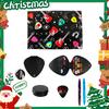 Yousheng Valentine's Day Guitar Picks Advent Calendar 24-Day Countdown Calendar with Guitar Picks And Accessories for Guitarists Music Lovers