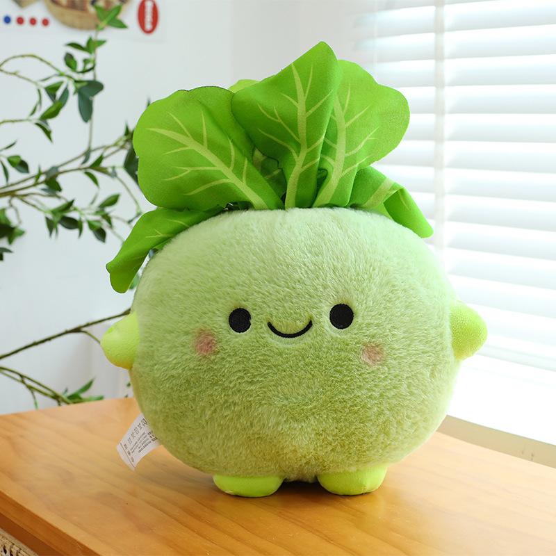 New cute vegetable series kohlrabi doll doll cute children's birthday gift plush