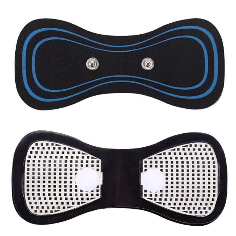 Portable Ems Neck Stretcher Electric Massager 8 Mode Cervical Massage Patch Pulse Muscle Stimulator Relief Pain