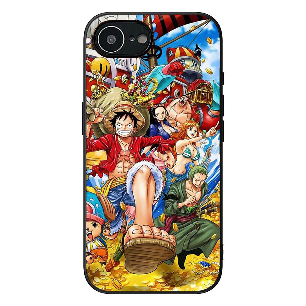 Cover for Apple iPhone 16 15 14 Plus 13 12 Mini 17 Pro Max + ProMax 16E Air Phone Case Tony Chopper Luffy One Zoro Piece