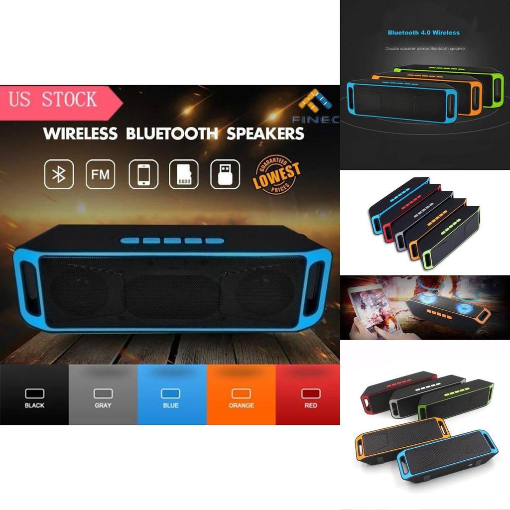 Stylish Mini Bluetooth Speaker With Dual Channels And Usb Connectivity For Desktop And Car Use