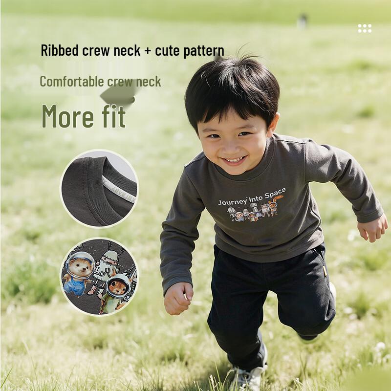 Labi Boys' Spring Long-Sleeved T-Shirt